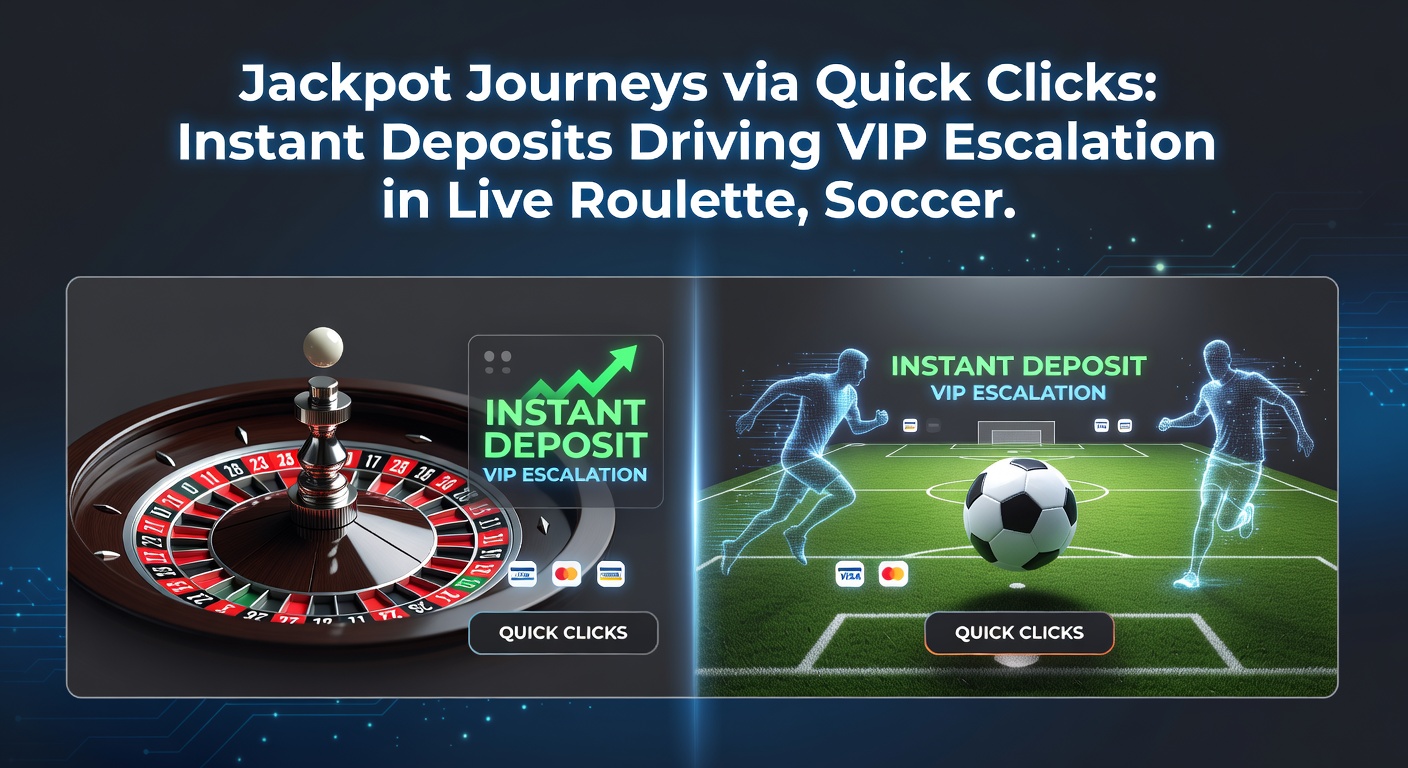 Dynamic split-image capturing instant deposit screens flowing into VIP dashboards for live roulette, stacked soccer accumulator odds, and cascading slot jackpots