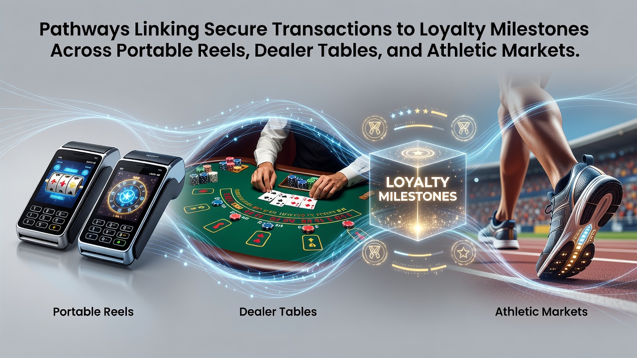 Secure transaction pathways connecting mobile reels, dealer tables, and sports markets to loyalty rewards