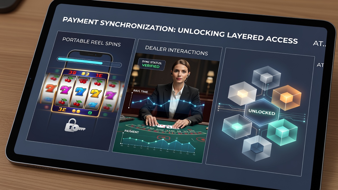 Athletic markets dashboard displaying synced payment layers across slots and live tables