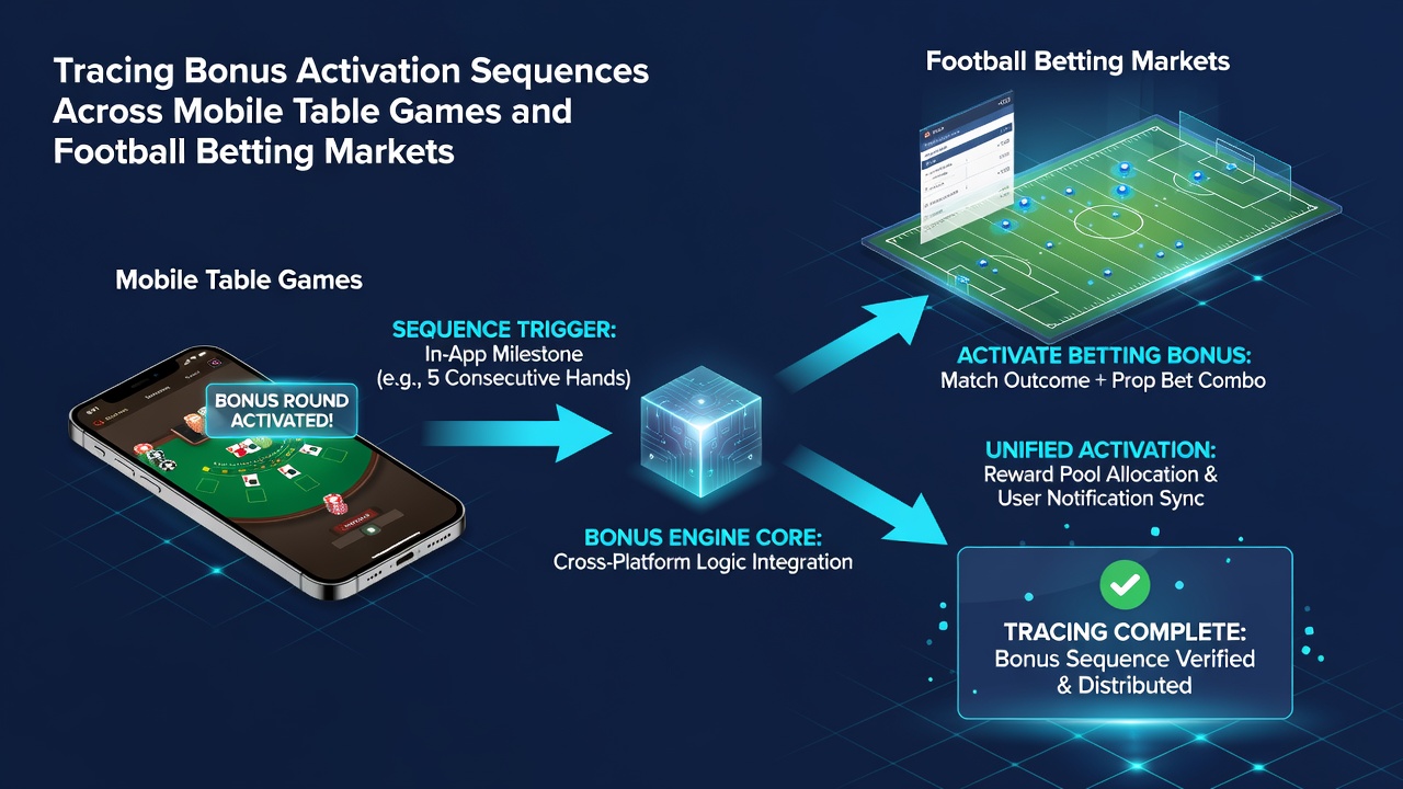 Football betting interface on smartphone showing accumulator selections with linked bonus progress indicators