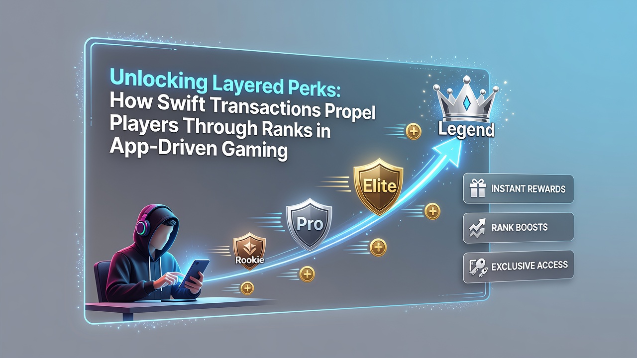 Dashboard view of VIP rank progression with transaction history linking slots, cards, and sports bets